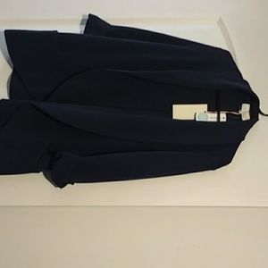 Navy cardigan/blazer